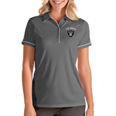 sorry, Antigua Women's Las Vegas Raiders Salute Grey Polo is currently out of stock