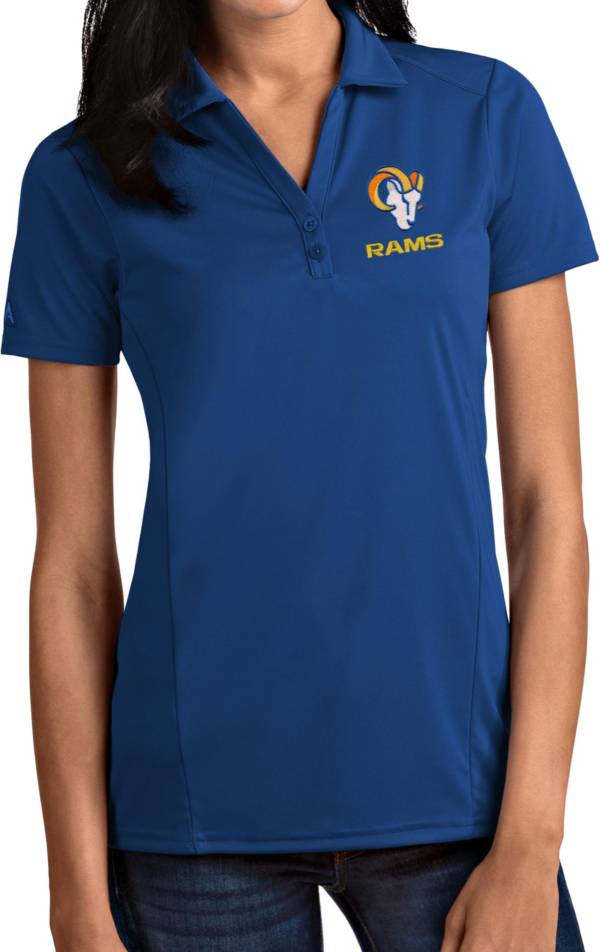 Antigua Women's Los Angeles Rams Royal Tribute Performance Polo product image