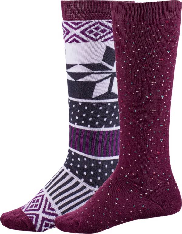 Alpine Design Girls' Snow Sport Socks - 2 Pack product image