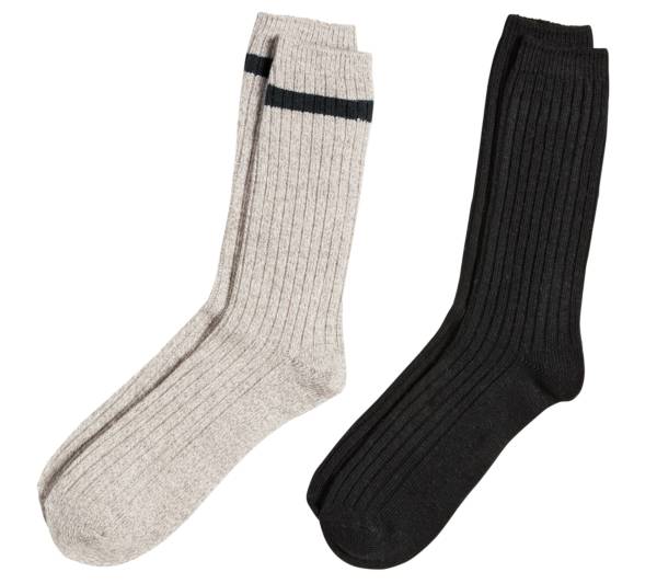 Adults' Merino Wool Ragg Socks, 10 Two-Pack