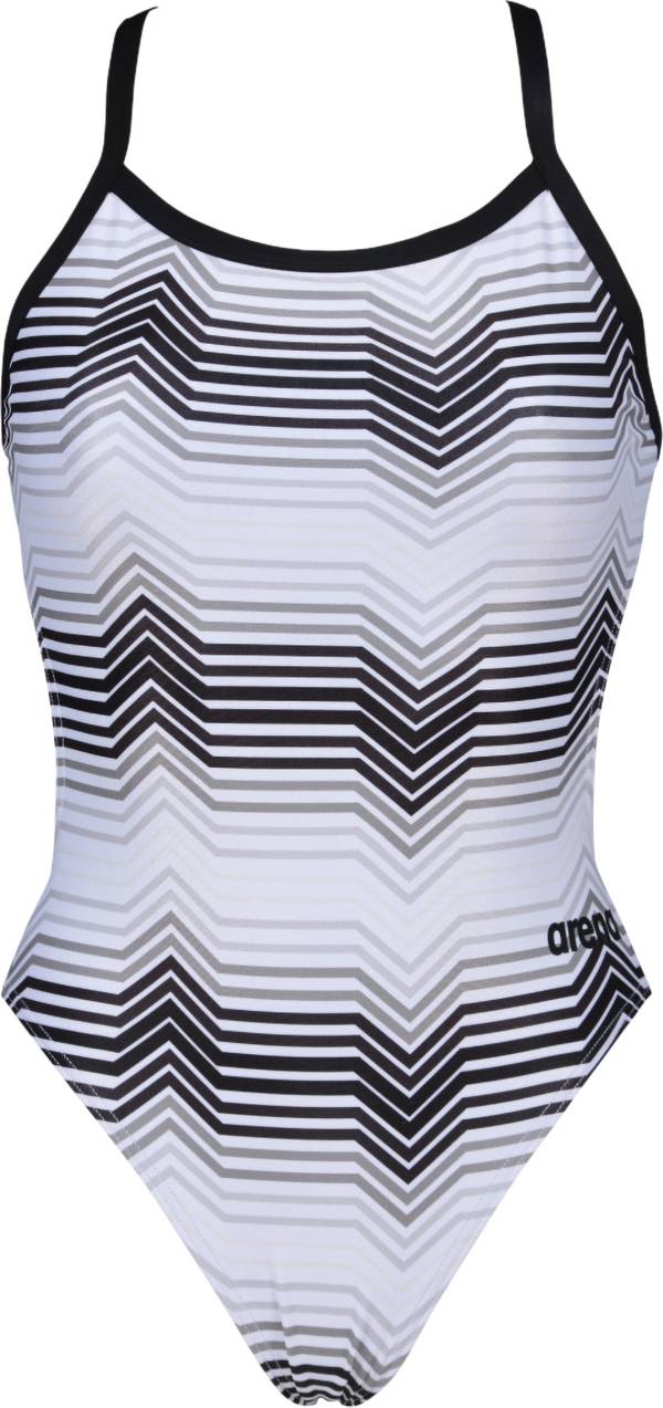 arena Women's Multi Stripes Challenge Back One Piece Swimsuit product image