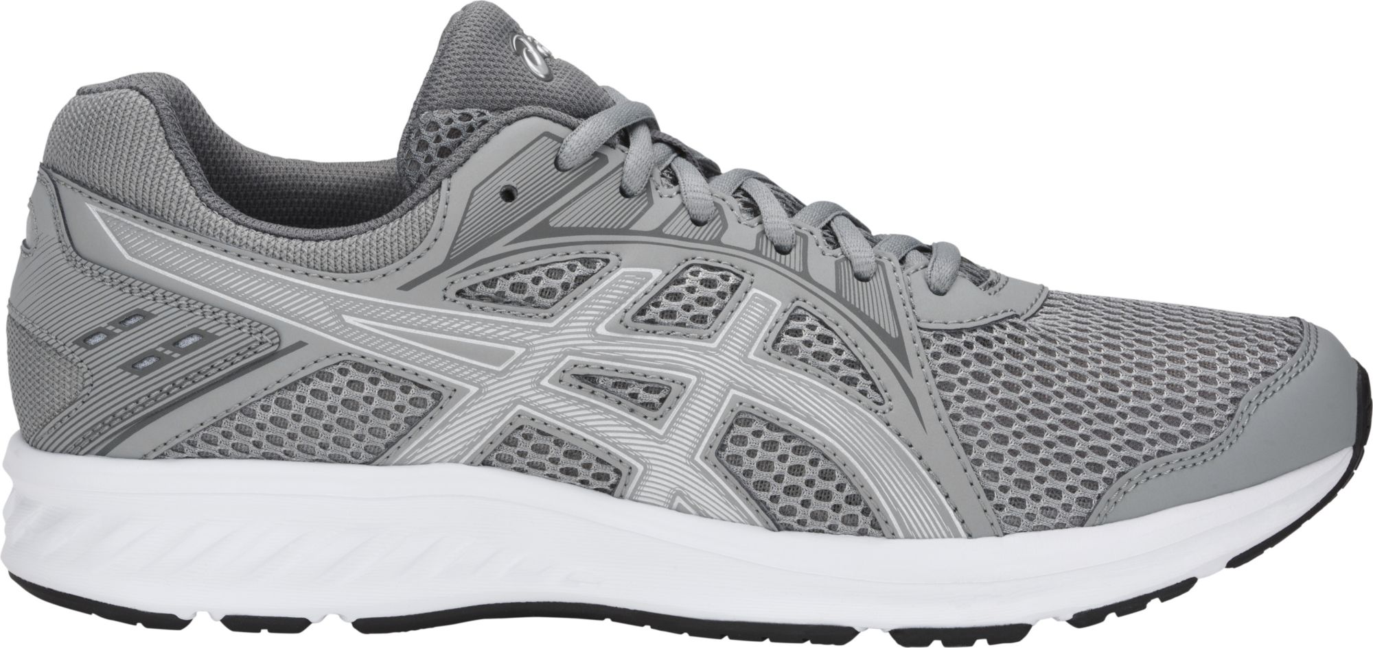 asics gray running shoes