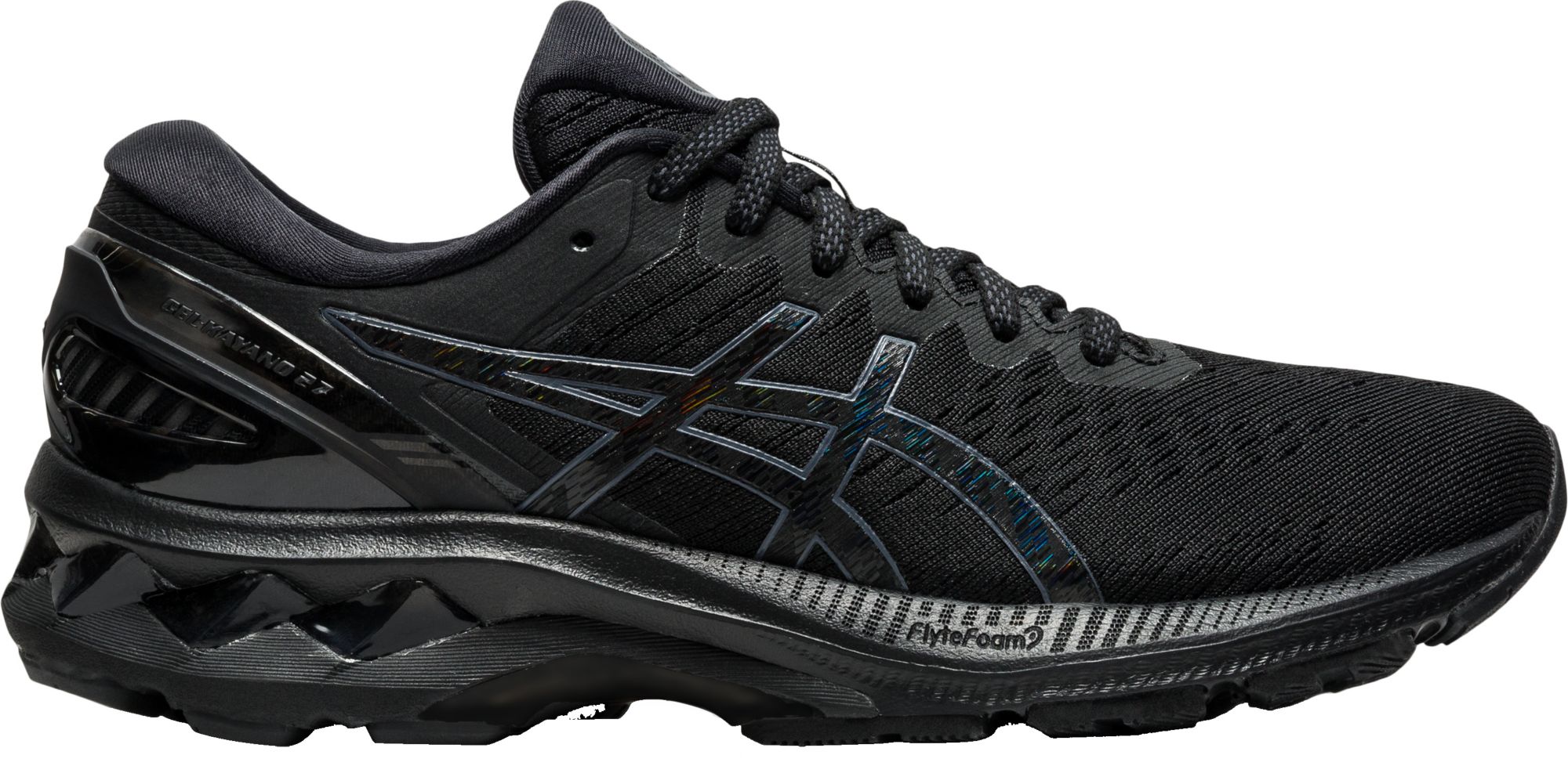 all black asics