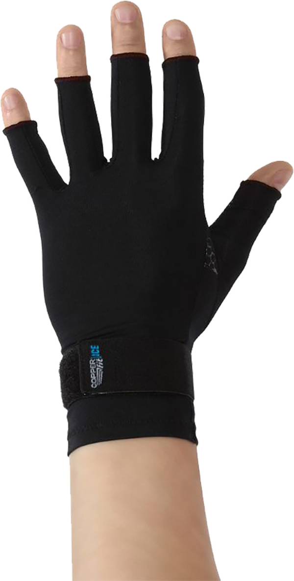 Black Coppertech Pro Silicone Grip Compression Glove – CorrectConnect