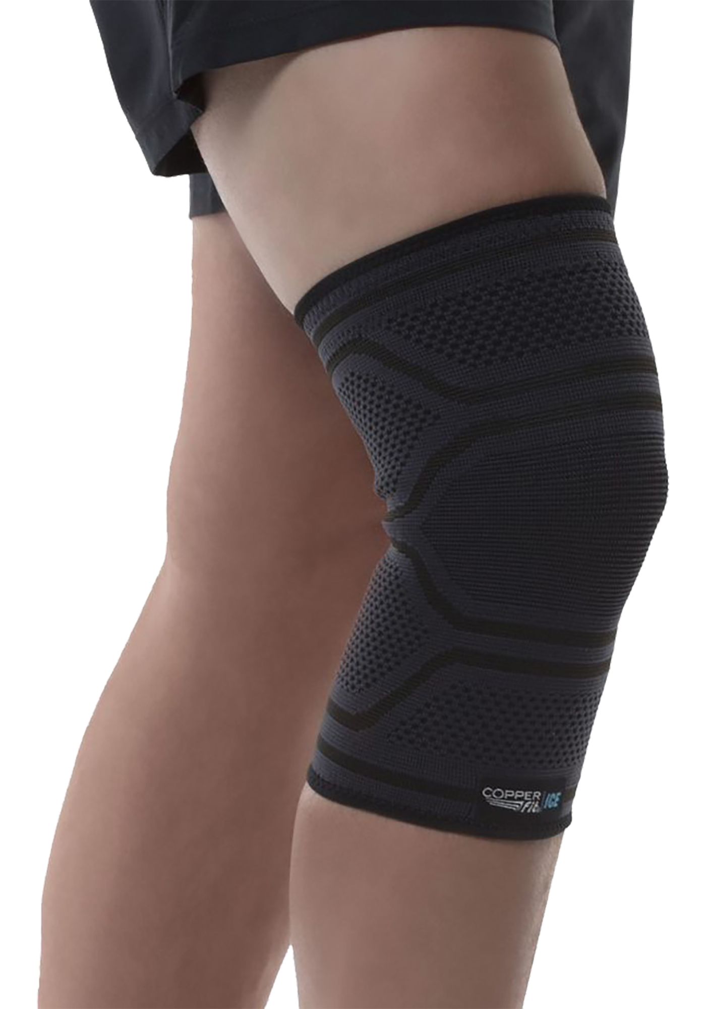 Copper Fit ICE Compression Knee Sleeve Dick s Sporting Goods