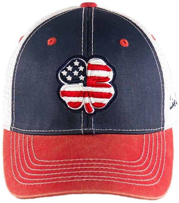 Black Clover Men's USA Flag Two-Tone Vintage Golf Hat | Dick's