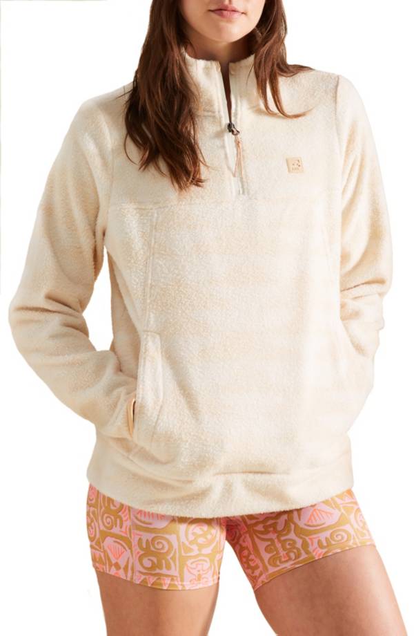 Billabong Women's Boundary HalfZip Fleece Pullover Publiclands