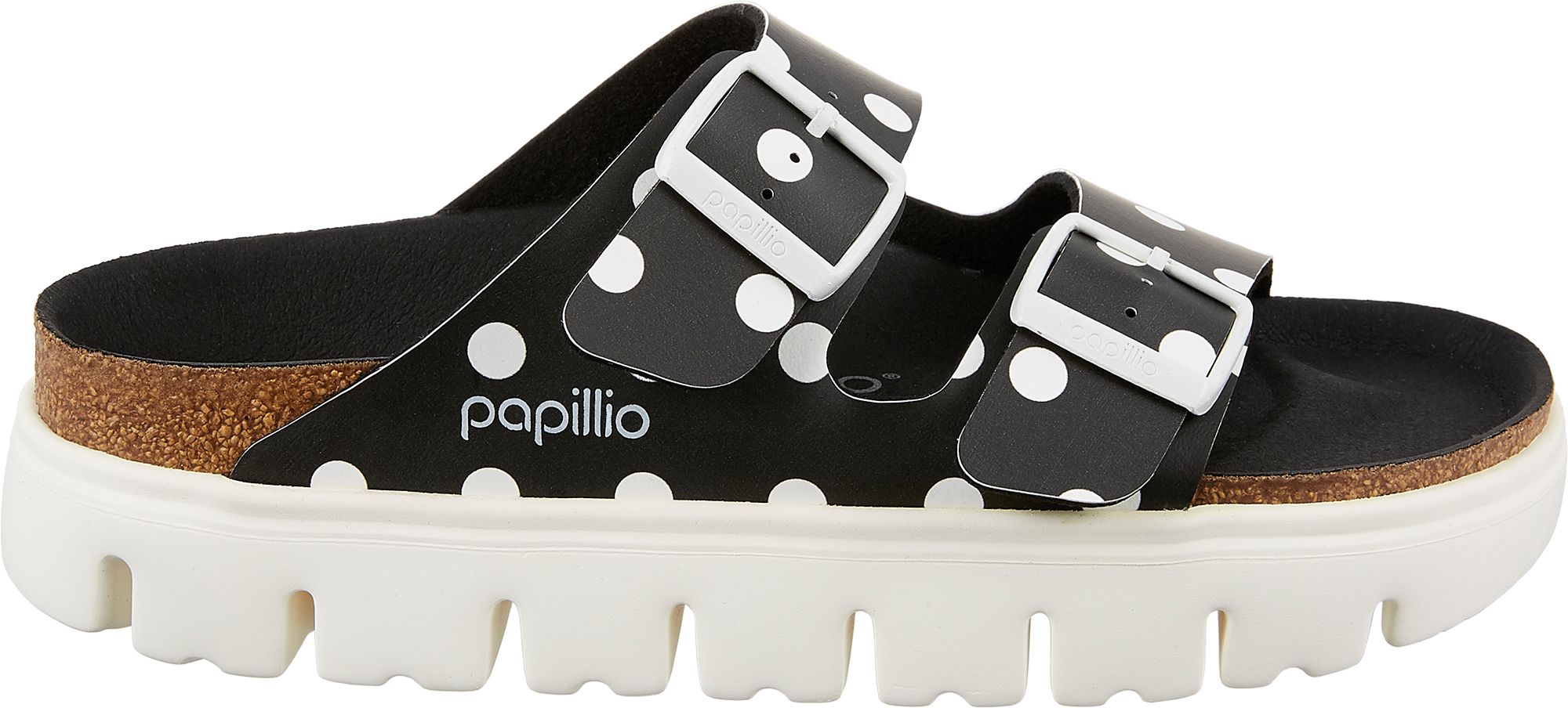 black and white birkenstocks