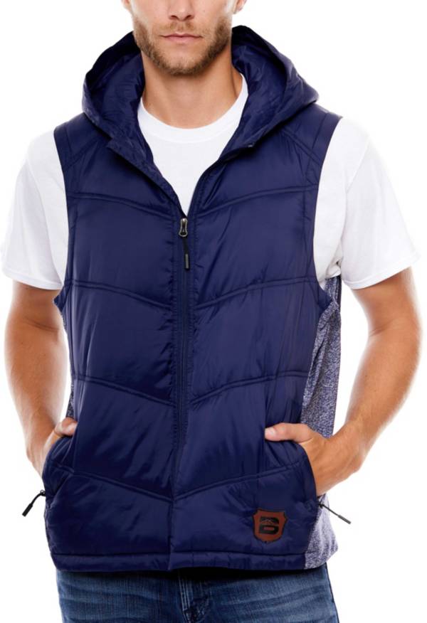 Be Boundless Men's Soft Touch Ripstop Hooded Vest
