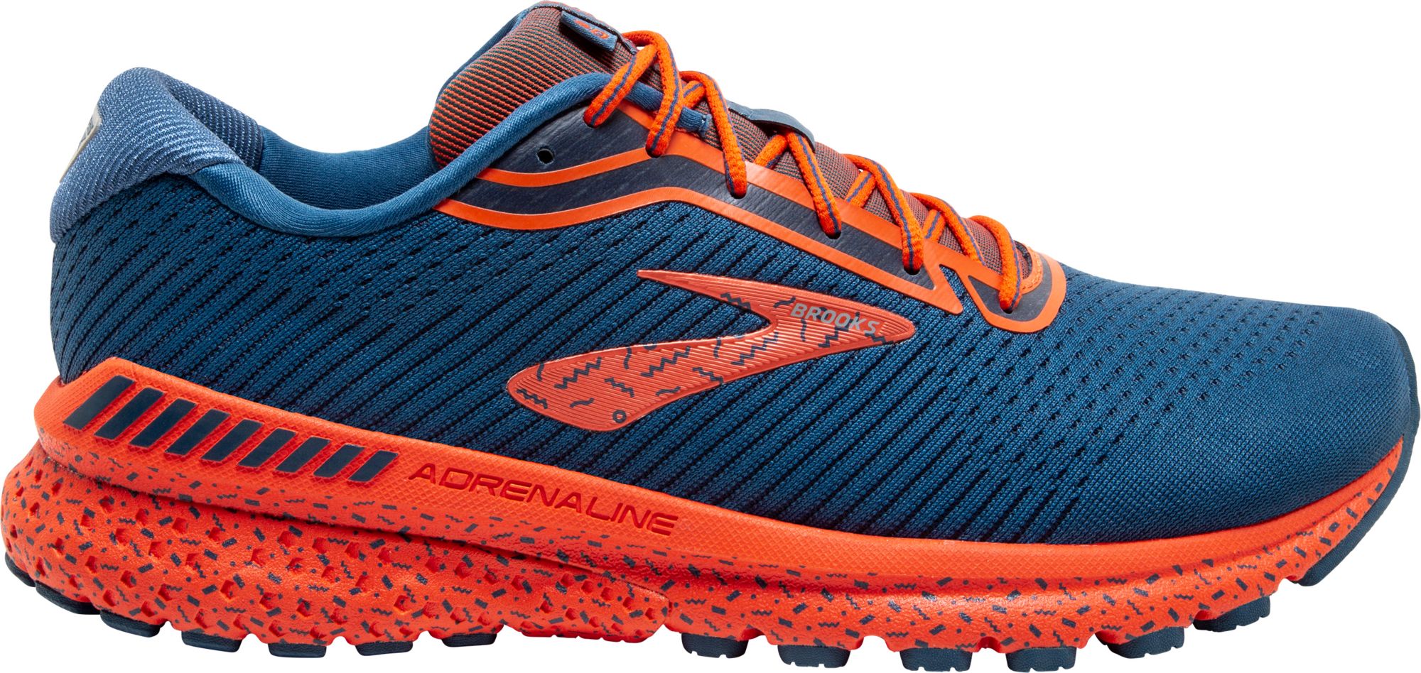 brooks shoes mens orange