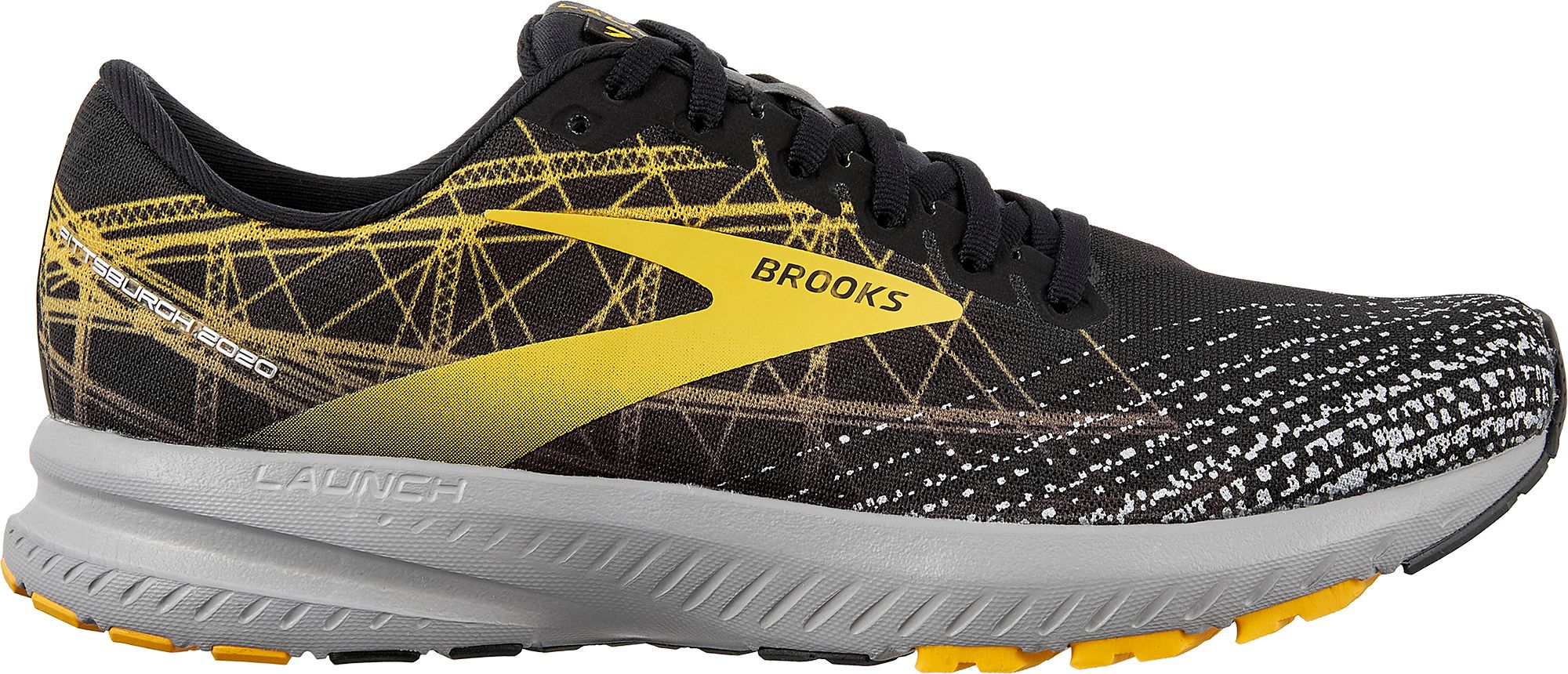 brooks women's pittsburgh launch 6 running shoes