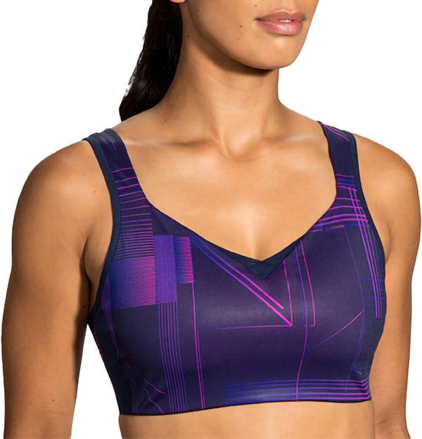 Buy Brooks Women's Convertible Run Bra for High Impact Running, Workouts &  Sports with Maximum Support, Black, (40) DD at