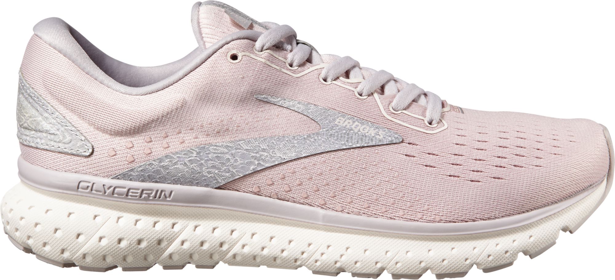 brooks women's glycerin 18 leopard print running shoes