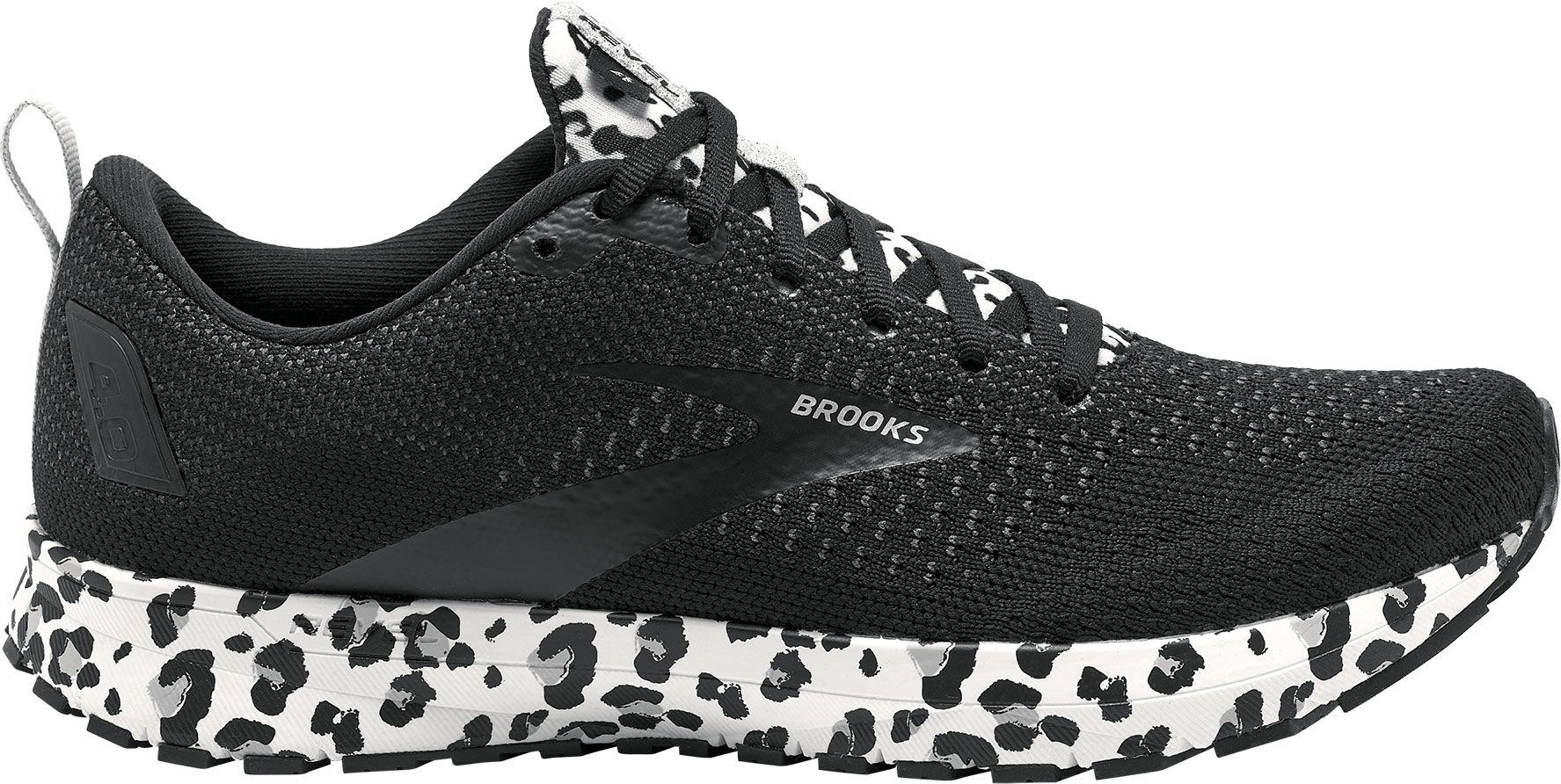 brooks shoes black and white