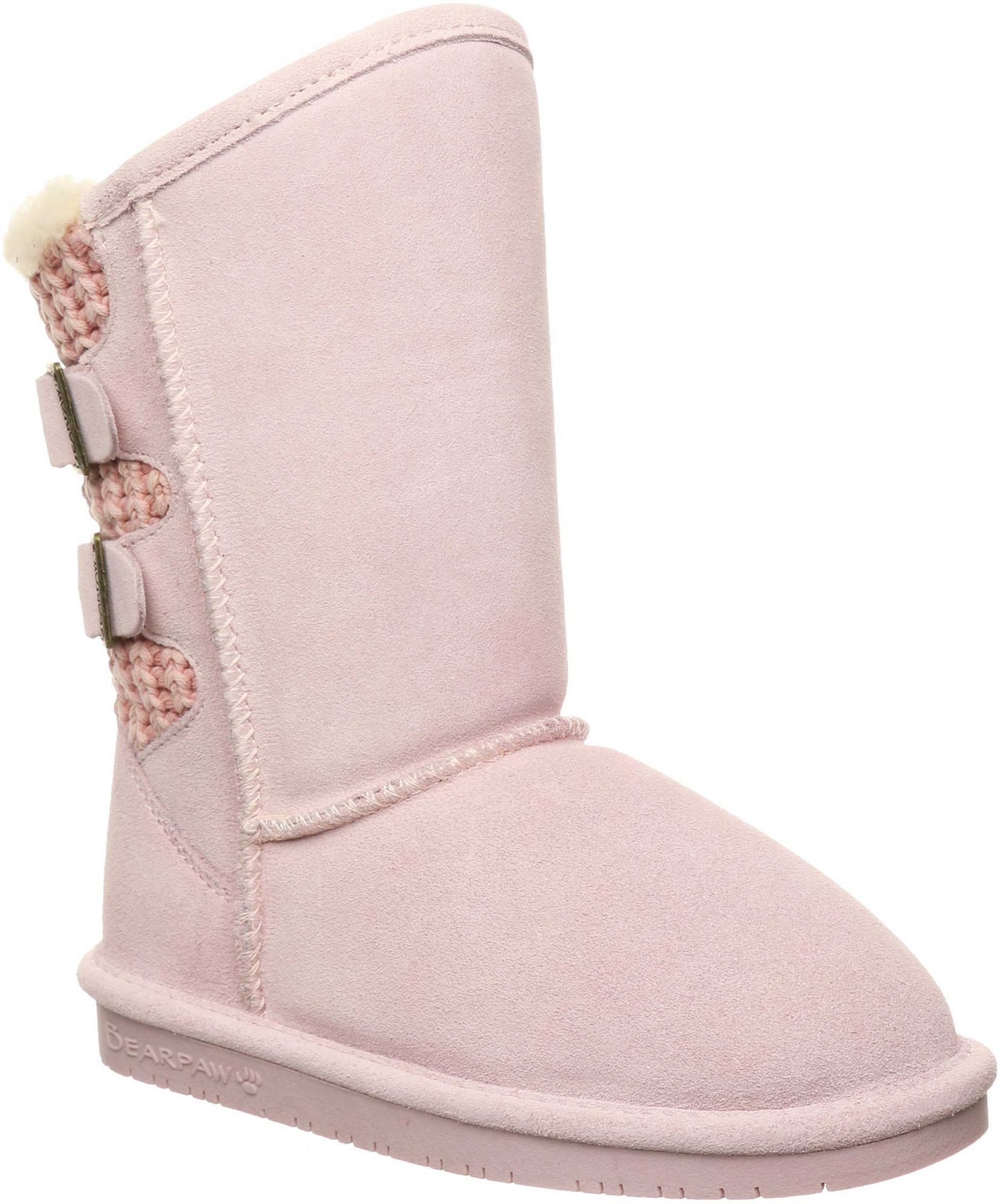 pink bearpaw boots