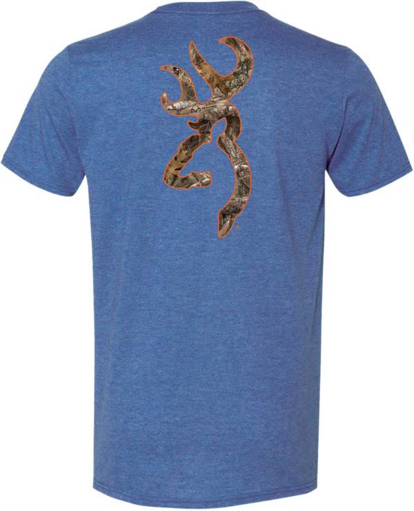 Browning Men's Real Tree Edge Buckmark Graphic T-Shirt