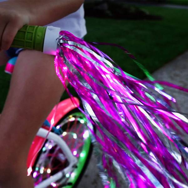 Brightz LED Handlebar Tassels Streamerbrightz, 2 Streamers