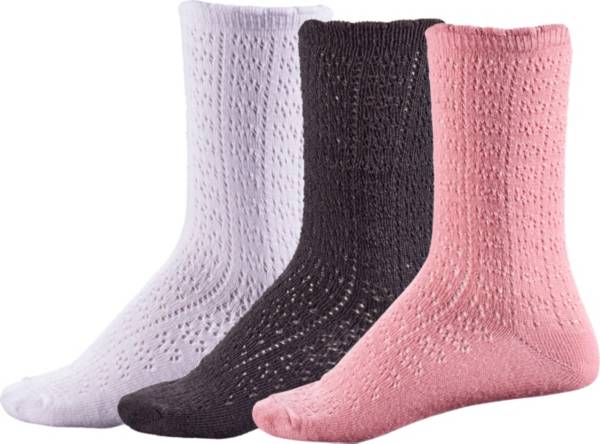 CALIA by Carrie Underwood Women's Lifestyle Pointelle Socks - 3 Pack