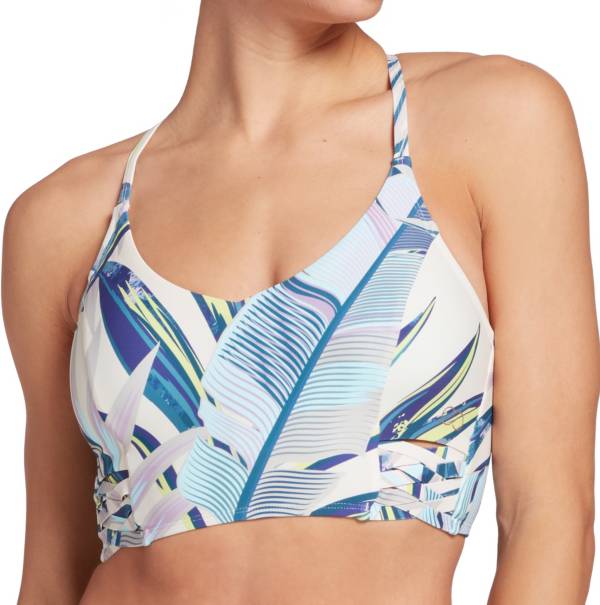 CALIA by Carrie Underwood Women's Weave Bikini Top