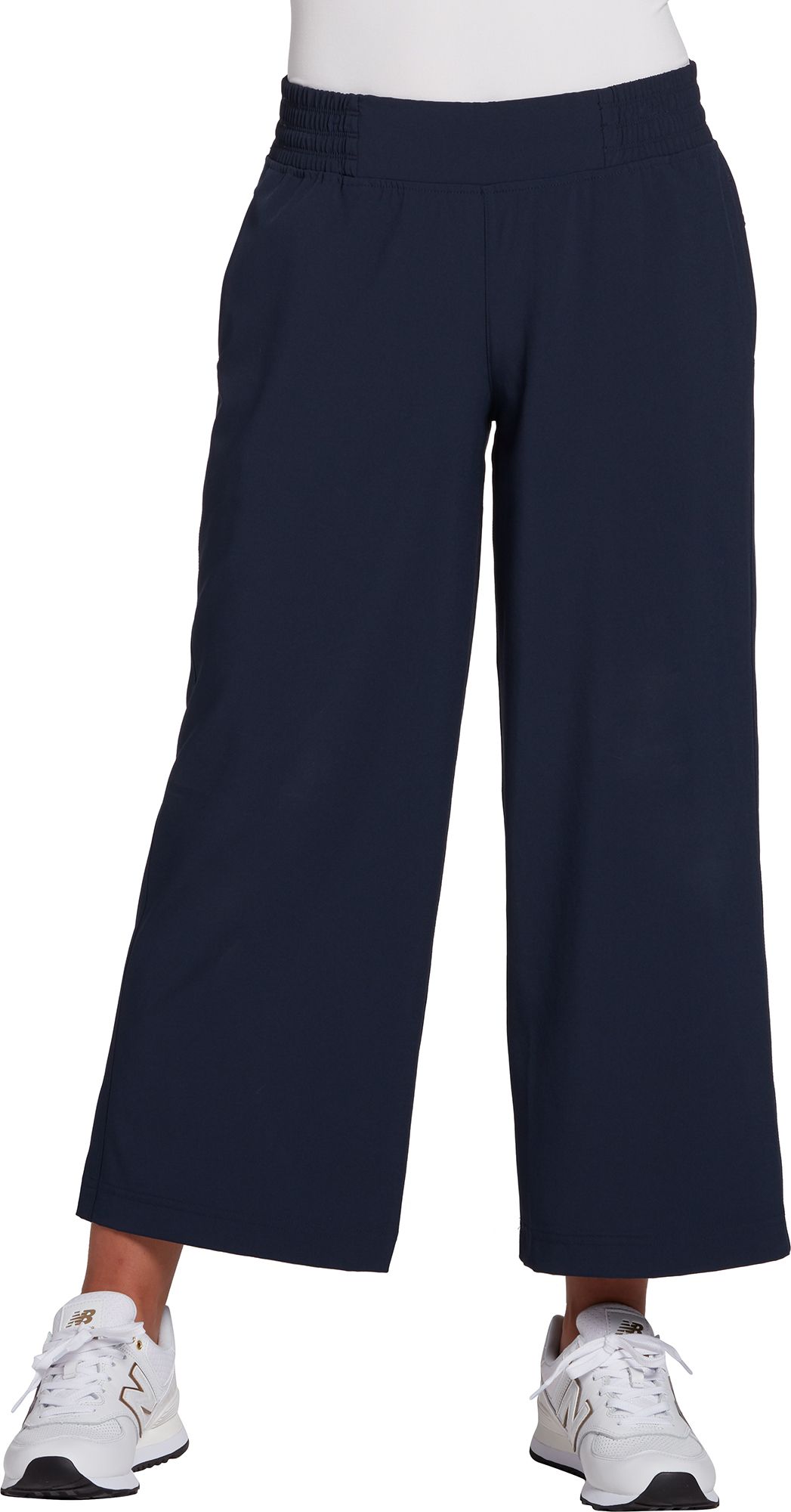 wide leg cropped pants
