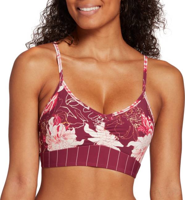 CALIA by Carrie Underwood Women's Cross Back Bikini Top