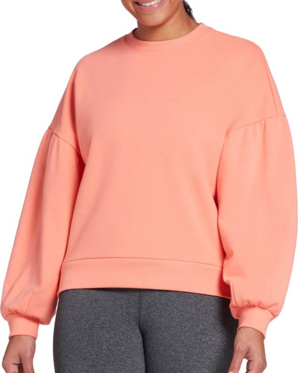 CALIA by Carrie Underwood Women's Drop Shoulder French Terry Pullover