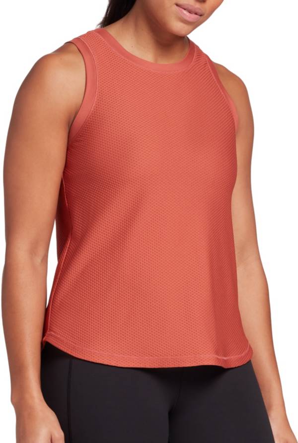 CALIA by Carrie Underwood Women's High-Low Mesh Tank Top