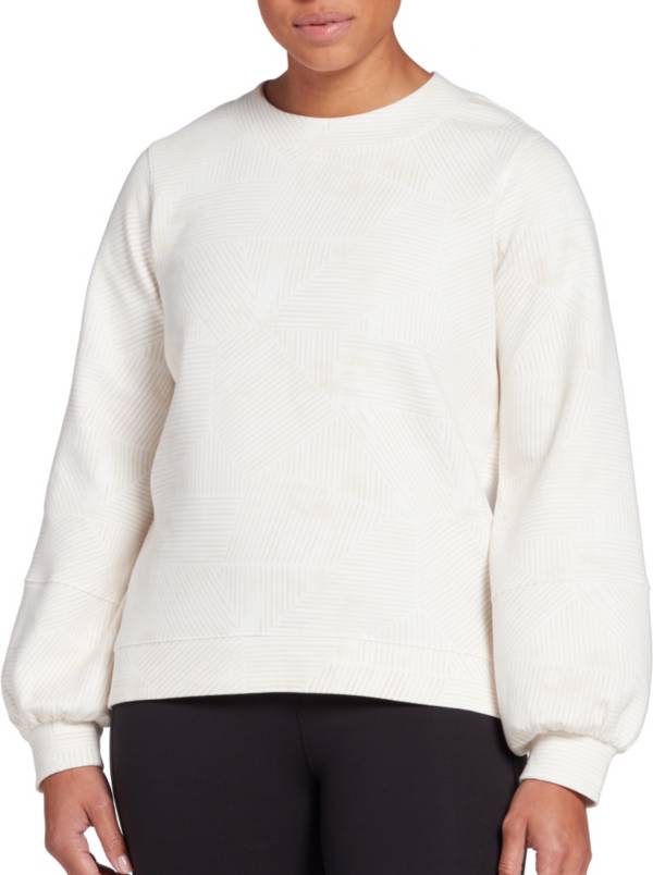 CALIA by Carrie Underwood Women's Lantern Sleeve Crew Sweatshirt