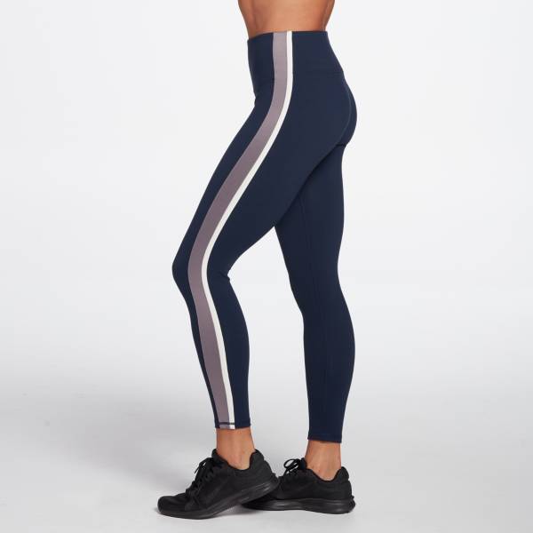 CALIA by Carrie Underwood Women's Energize High Rise Stripe 7/8 ...