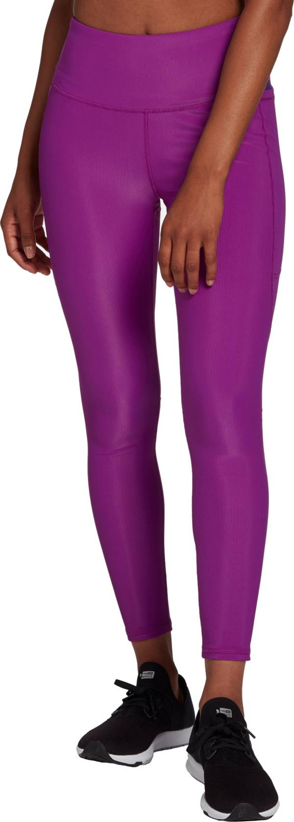 CALIA by Carrie Underwood Women's Energize Rib 7/8 Leggings