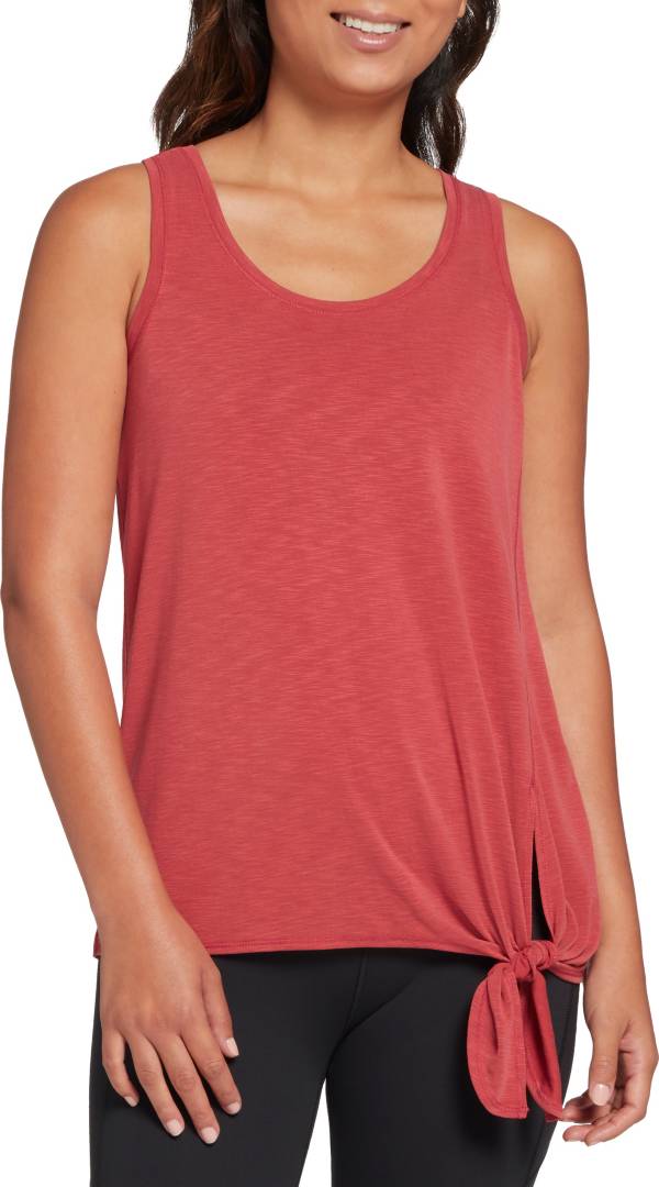 CALIA by Carrie Underwood Women's Everyday Side Tie Tank Top