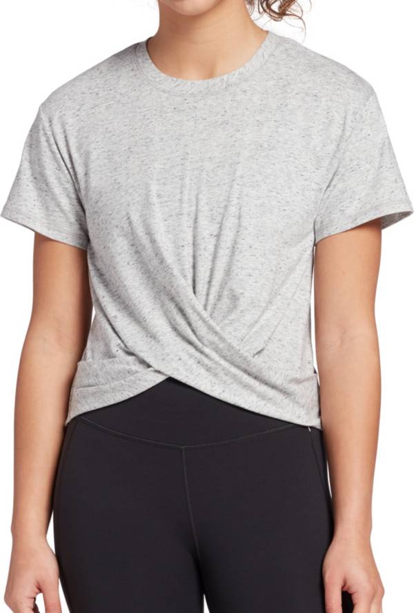 CALIA by Carrie Underwood Women's Twist Front T-Shirt