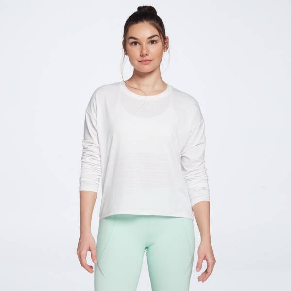 CALIA Women's Textured Long Sleeve Shirt product image