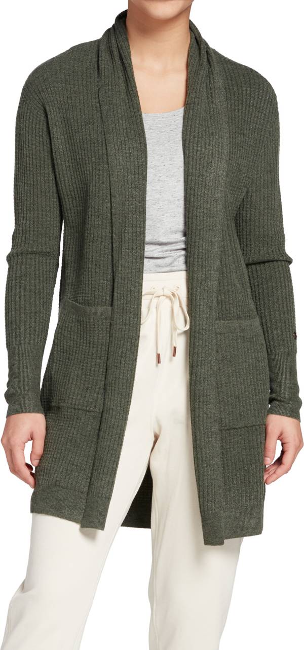 CALIA by Carrie Underwood Women's Waffle Duster Cardigan