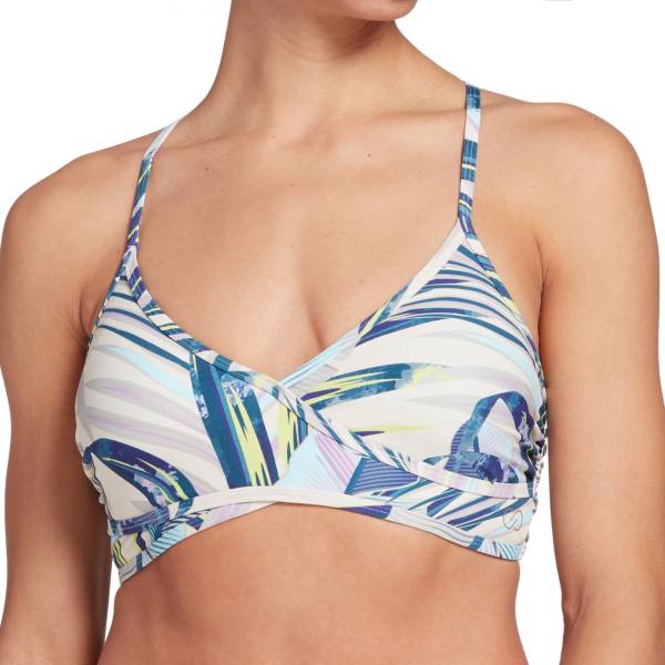 CALIA by Carrie Underwood Women's Wrap Front Bikini Top