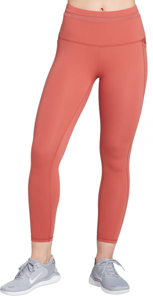 CALIA by Carrie Underwood Women's Energize Mesh Inset Printed 7/8 Leggings