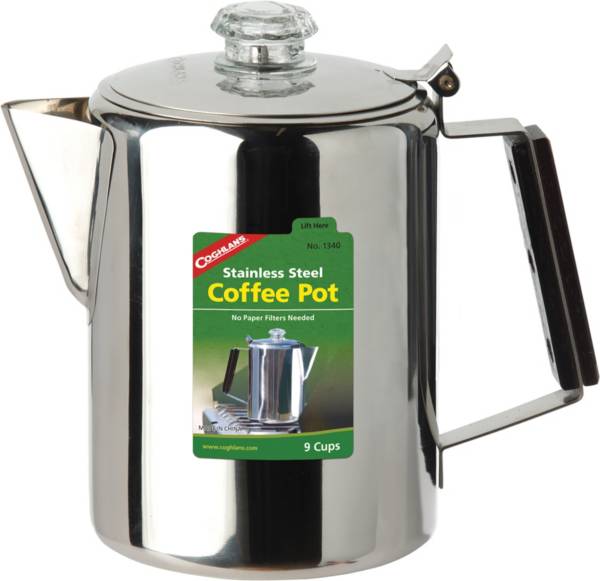 Stainless Camp Coffee Pot - sporting goods - by owner - sale - craigslist