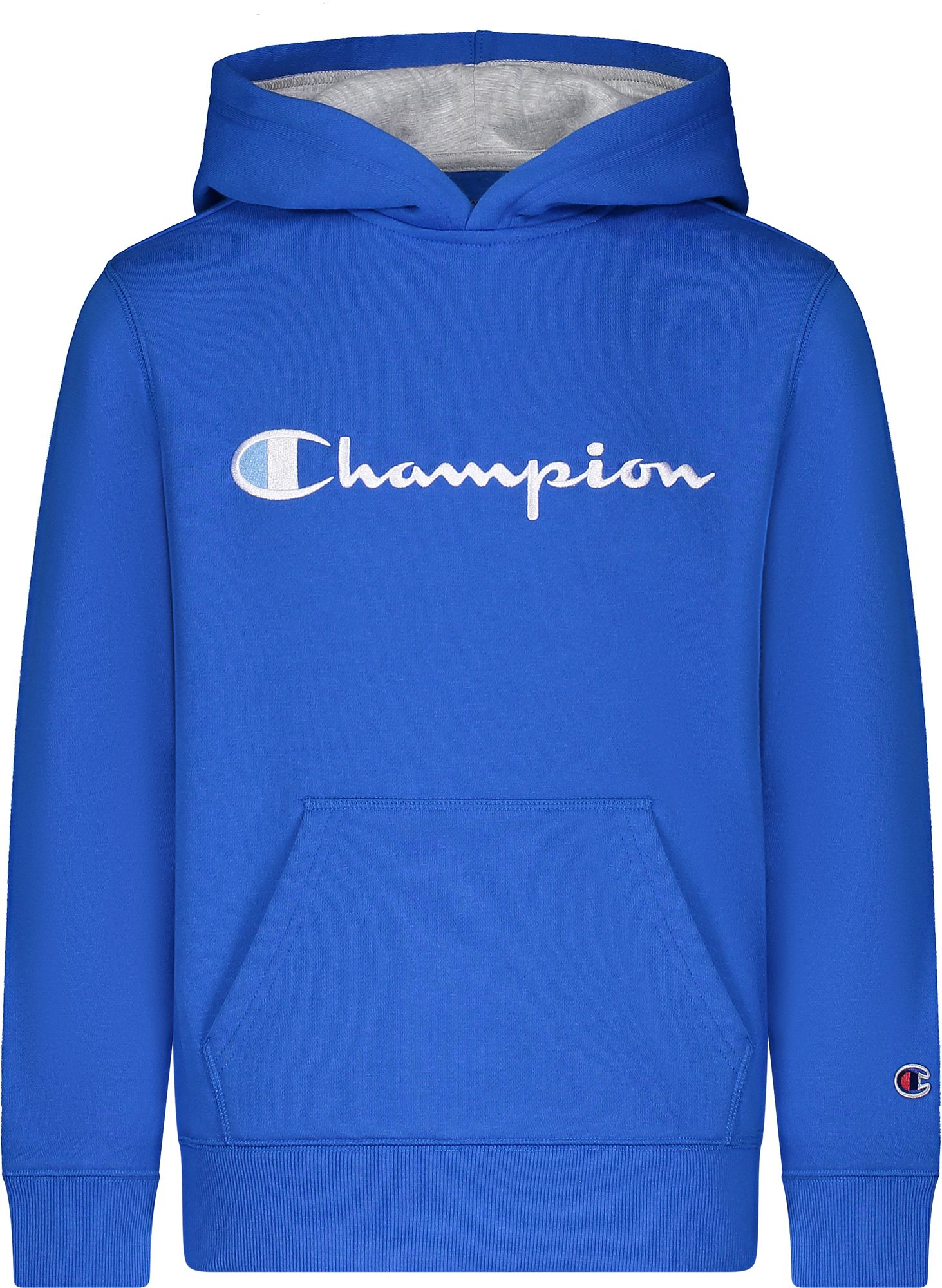 champion young men's embroidered hoodie