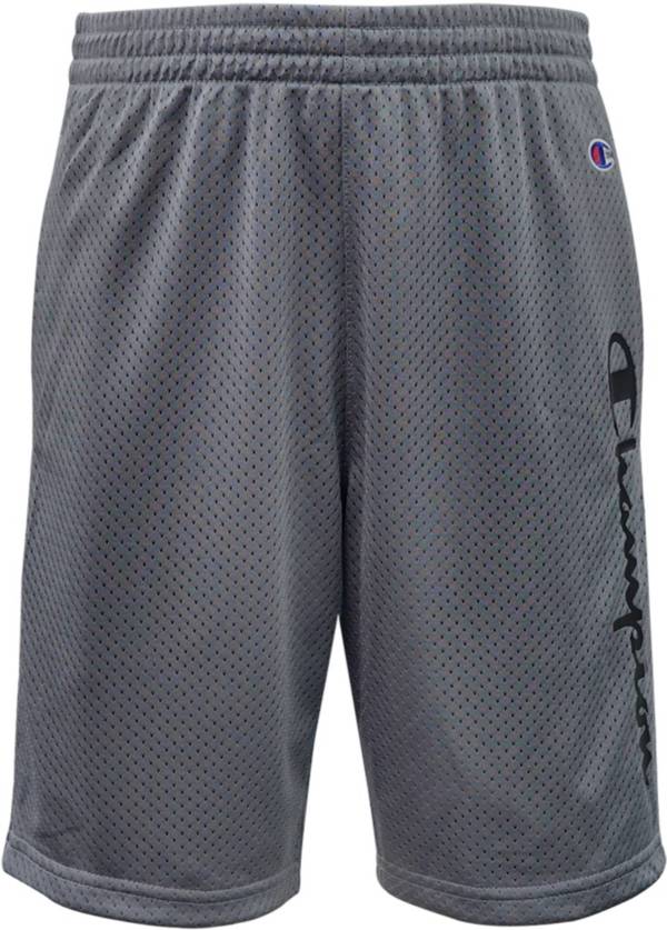 Champion Boys' Vertical Script Mesh Shorts