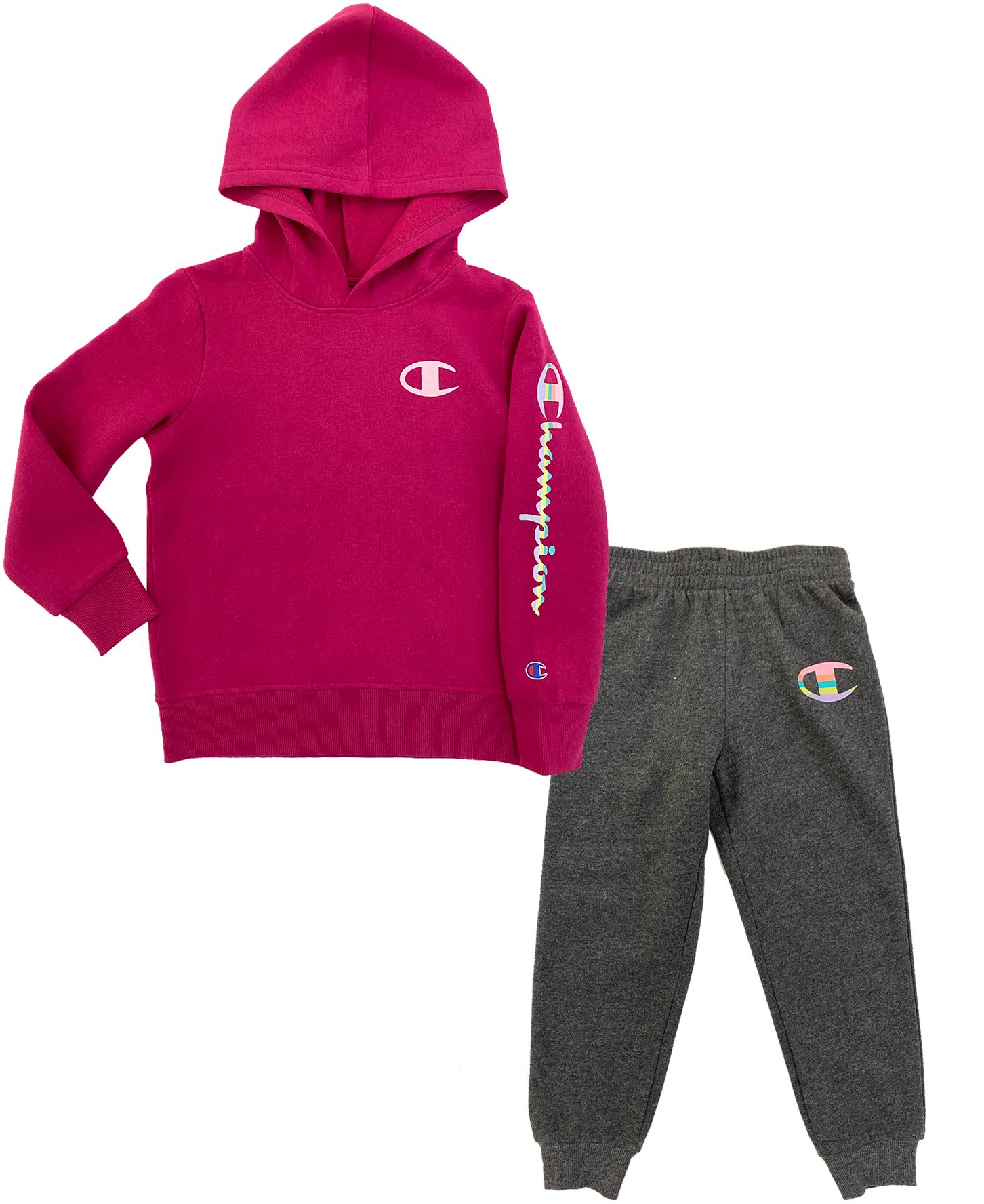 champion hoodie and jogger set