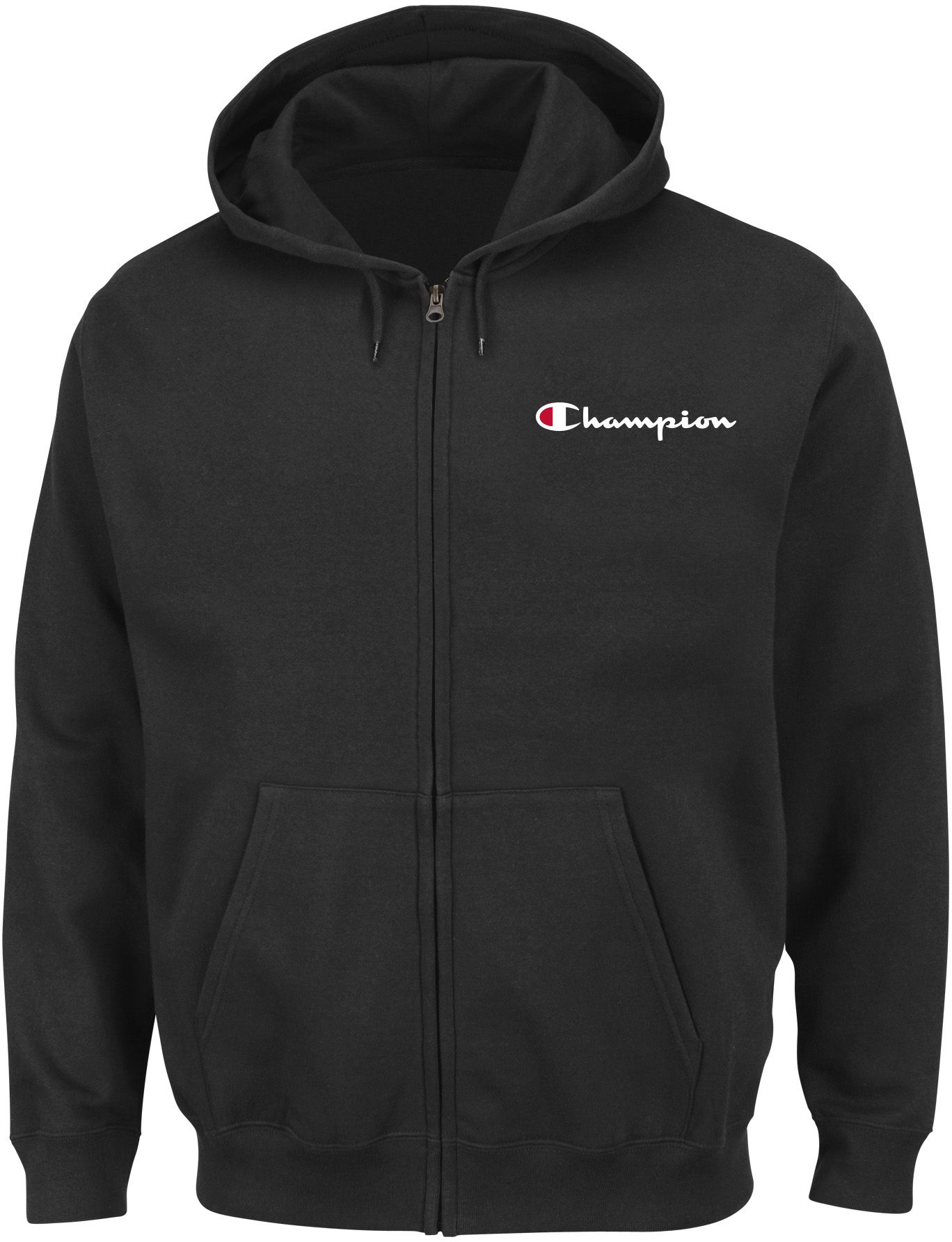 champion zip hooded sweatshirt