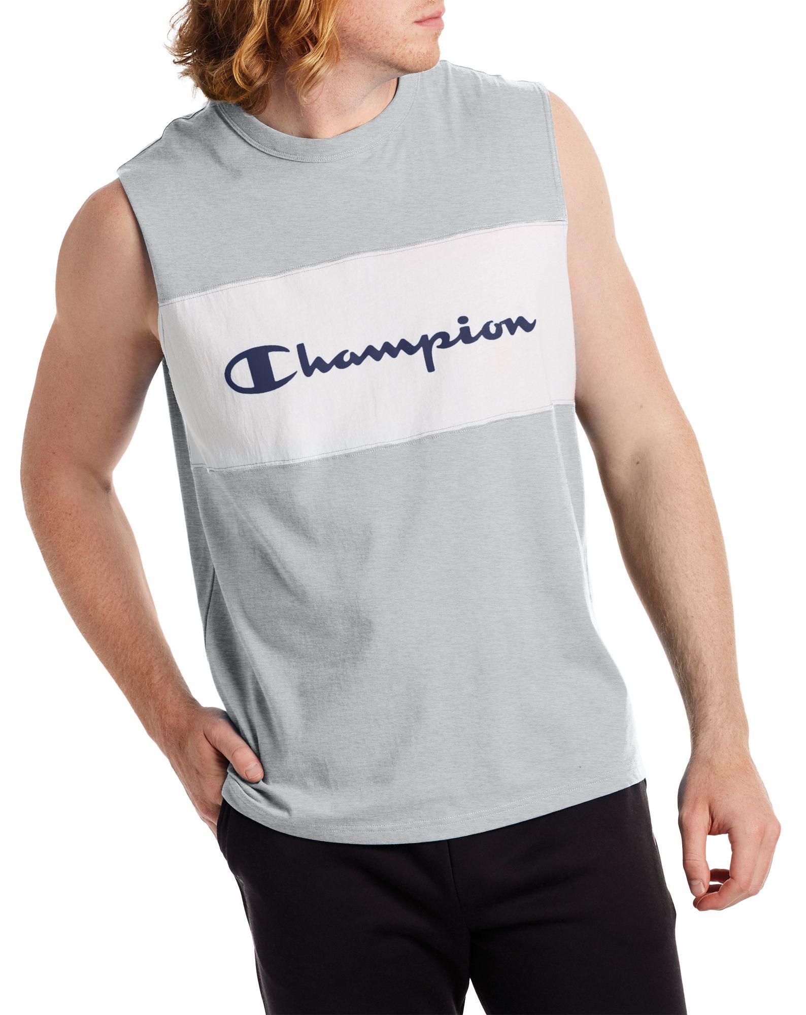 men's champion sleeveless shirts