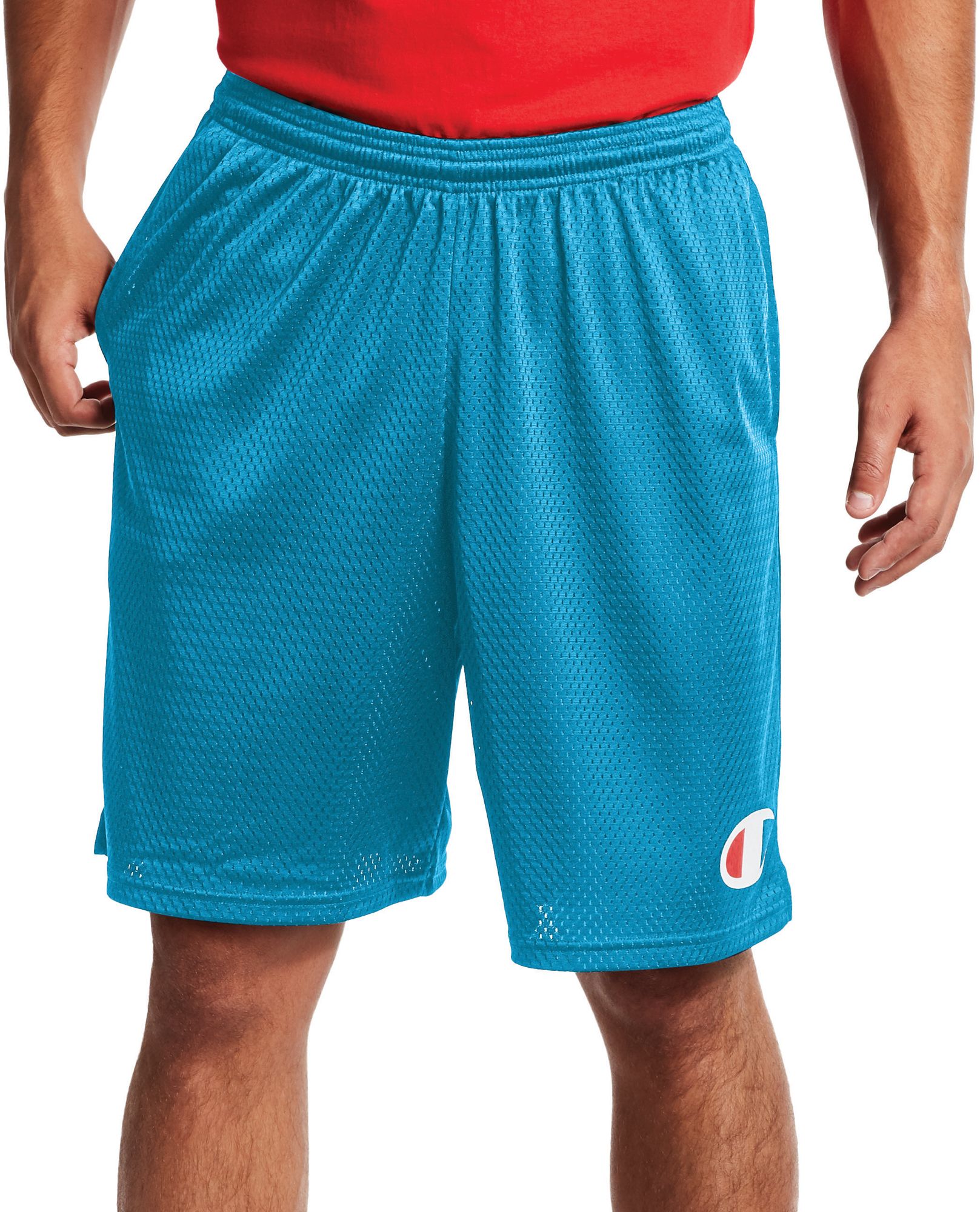 turquoise champion shorts