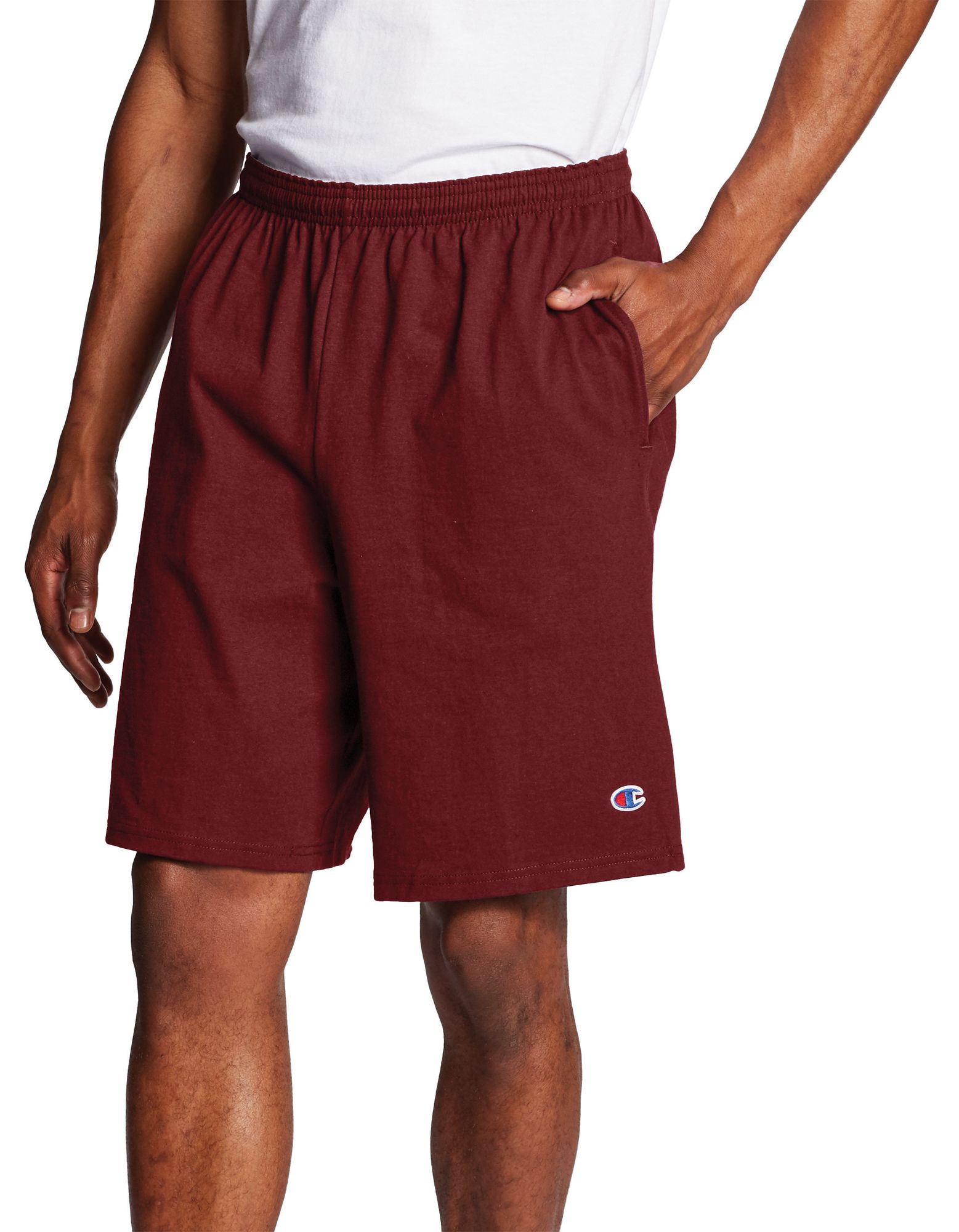 champion mens jersey shorts