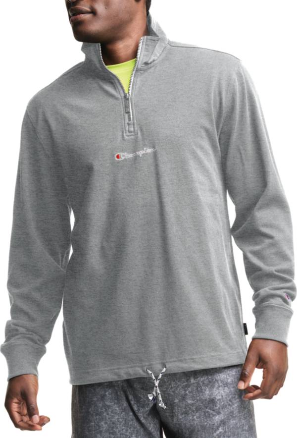 Champion Men's Middleweight Hybrid 1/4 Zip Up Hoodie