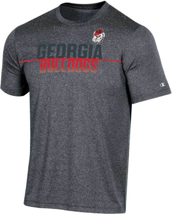 Champion Men's Georgia Bulldogs Grey T-Shirt