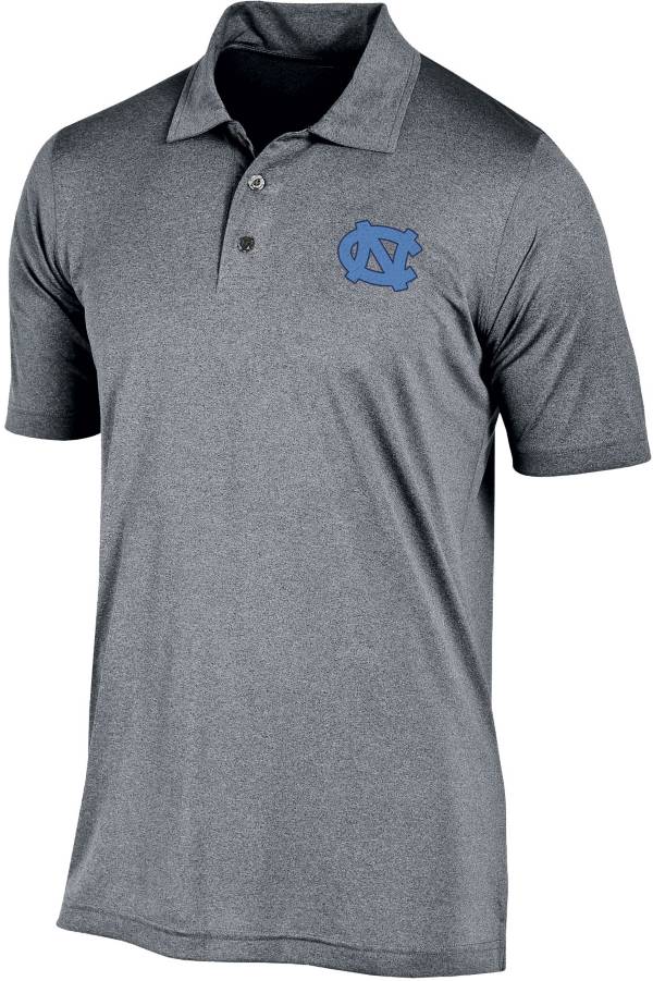 Champion Men's North Carolina Tar Heels Grey Performance Polo