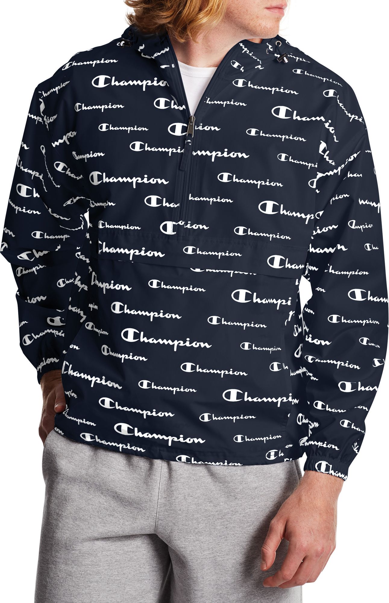 champion navy blue jacket