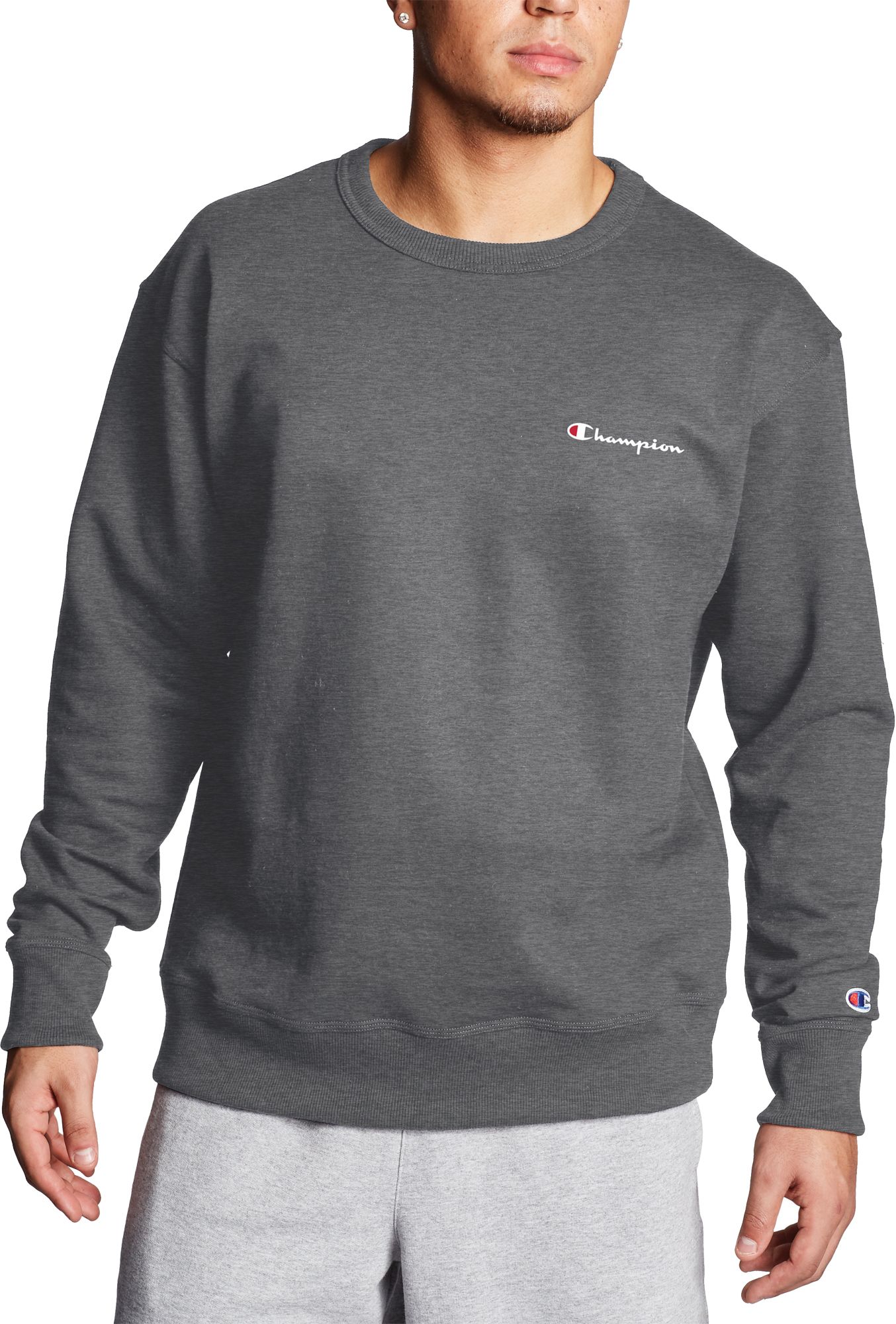 Champion Men's Powerblend Graphic Crew Sweatshirt | Dick's Sporting Goods