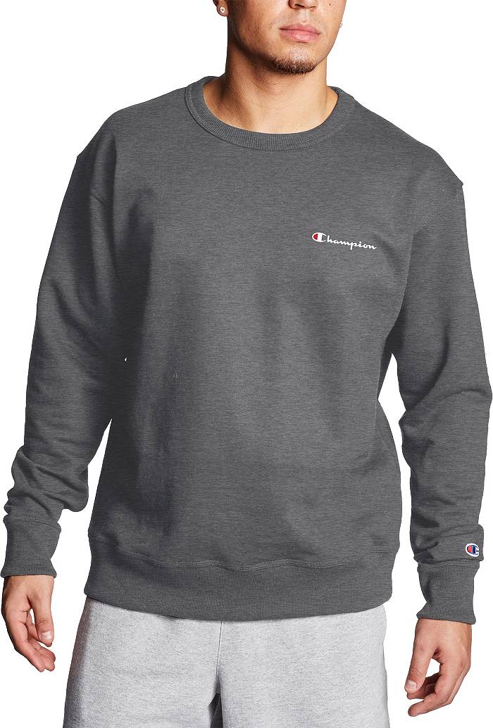 CHAMPION: crewneck sweatshirt with logo - Black 1